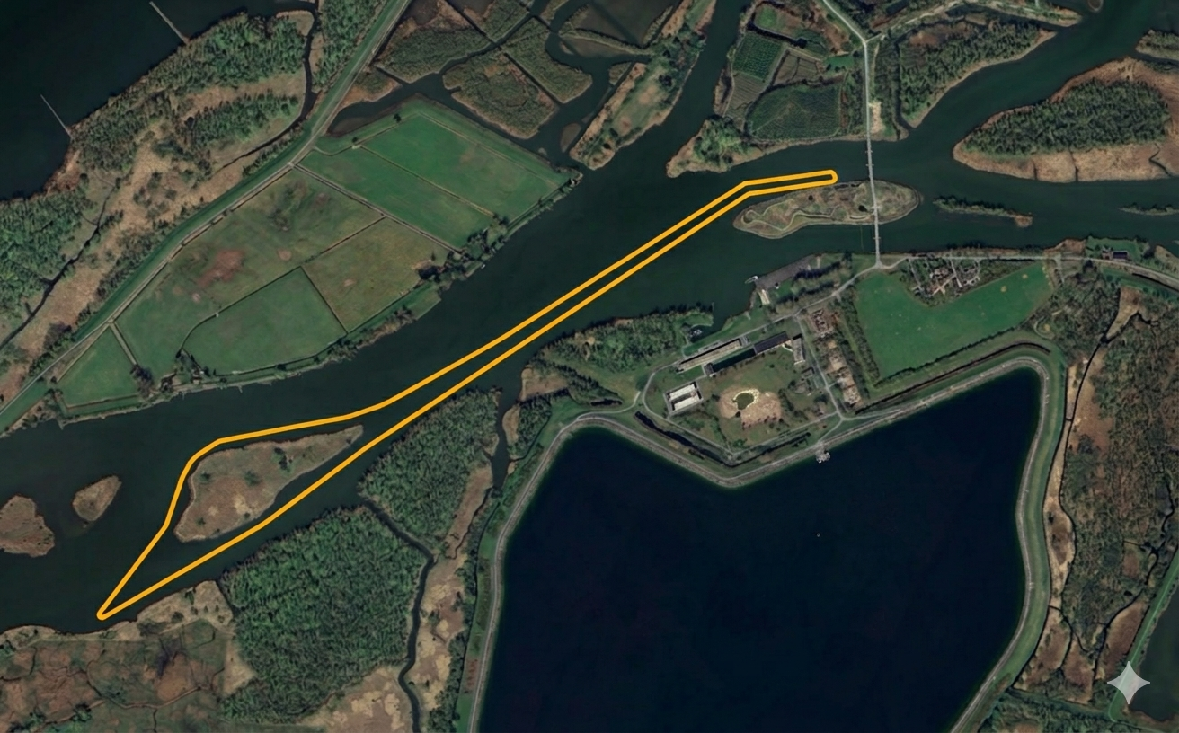 Parcours kaart